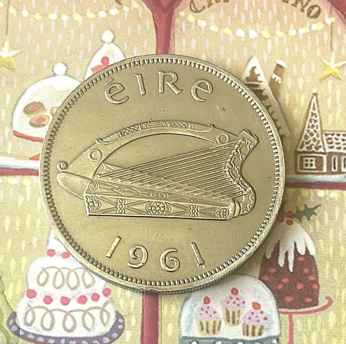 Éire, 1961. Half Crown  - Free Post - Image 2