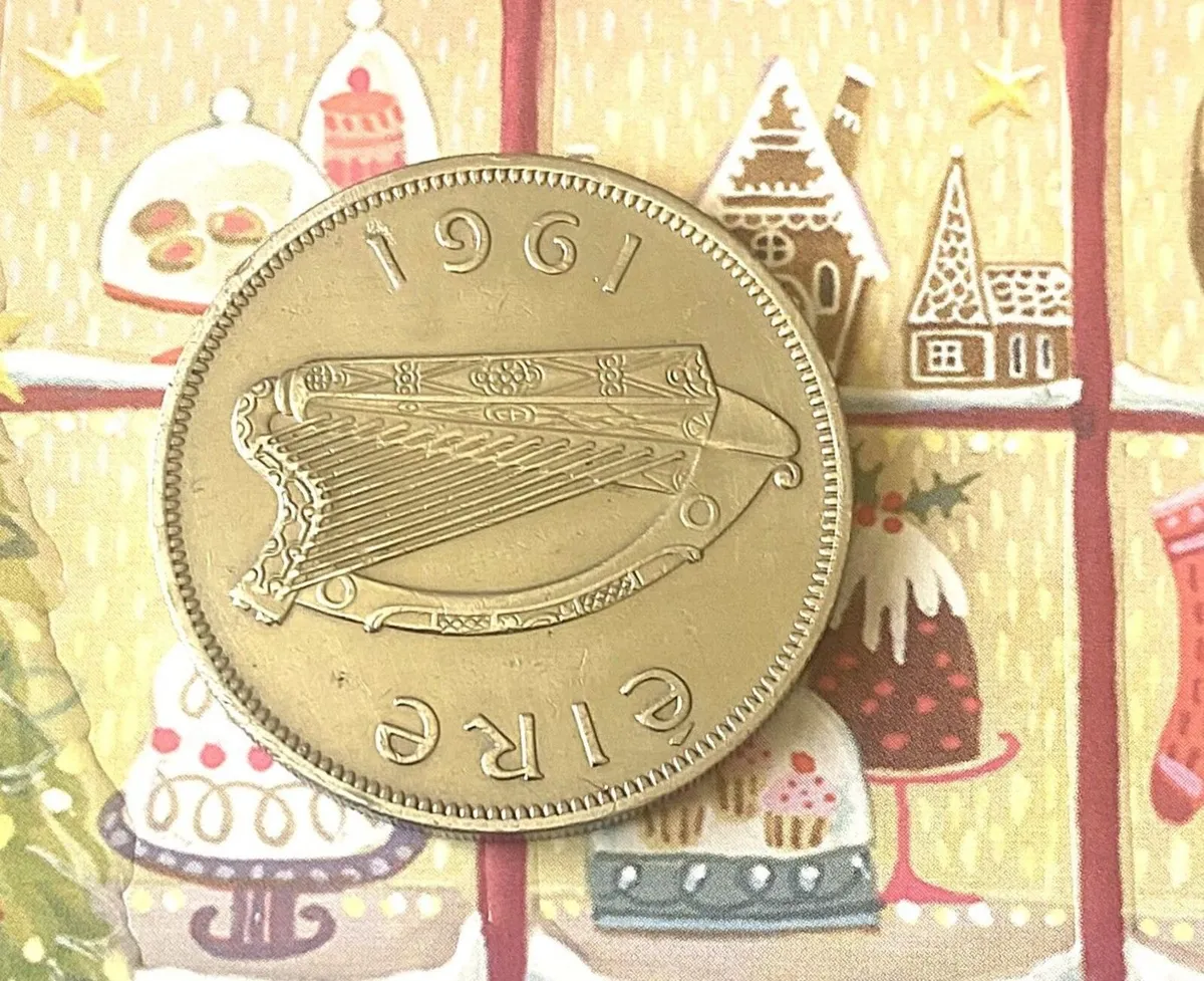 Éire, 1961. Half Crown  - Free Post - Image 3