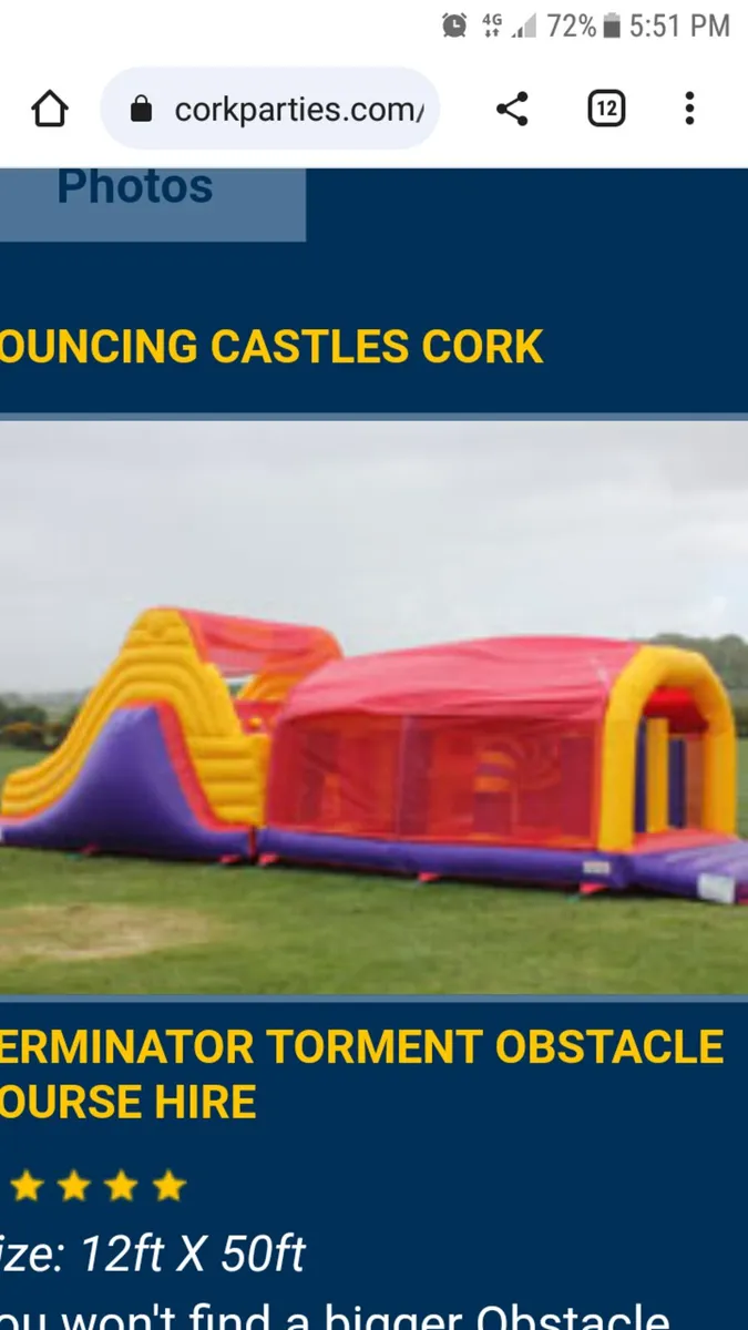 bouncy castle bounceing castle - Image 1