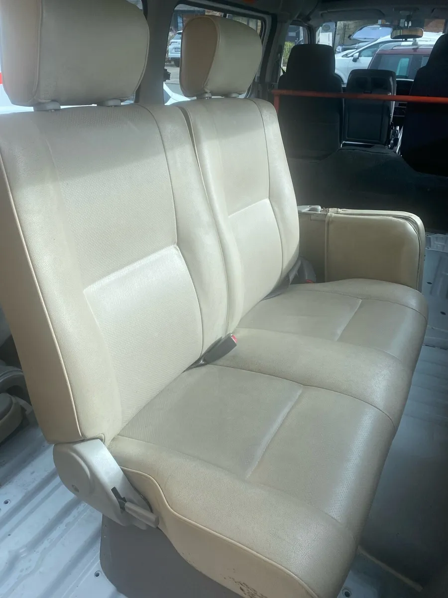 Nissan caravan nv350 seats with mounting brackets - Image 1
