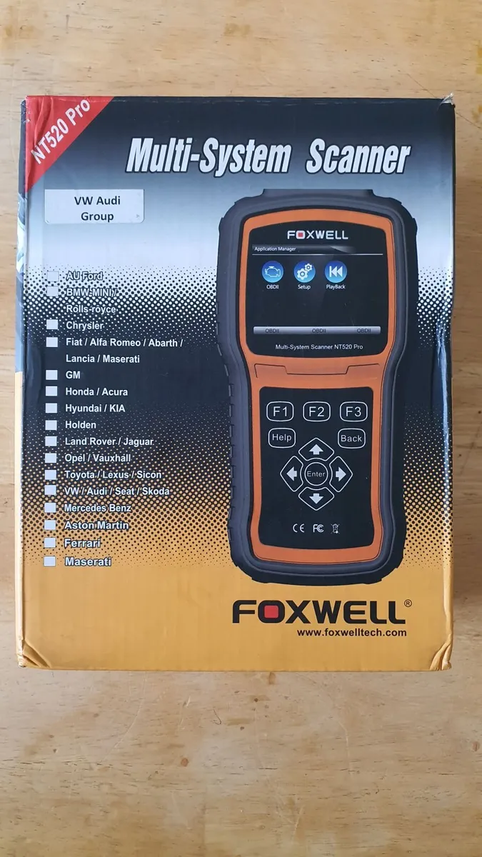 Foxwell Multi-System Scanner for VW/Audi Group - Image 3