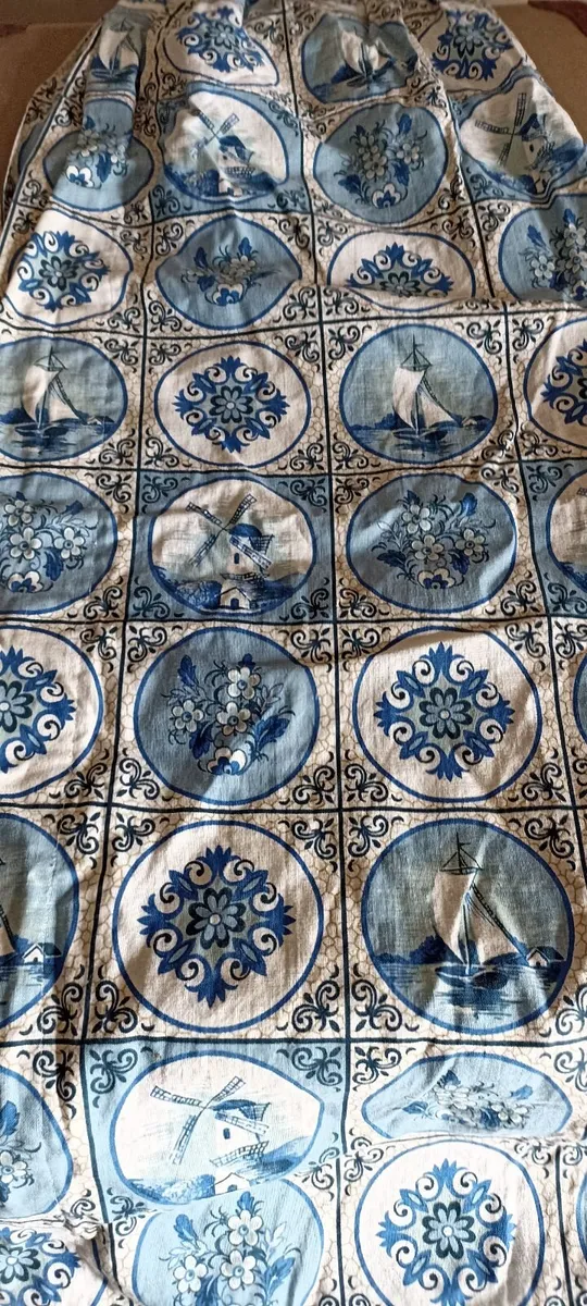 Pair of Nautical Theme Curtains - Image 3