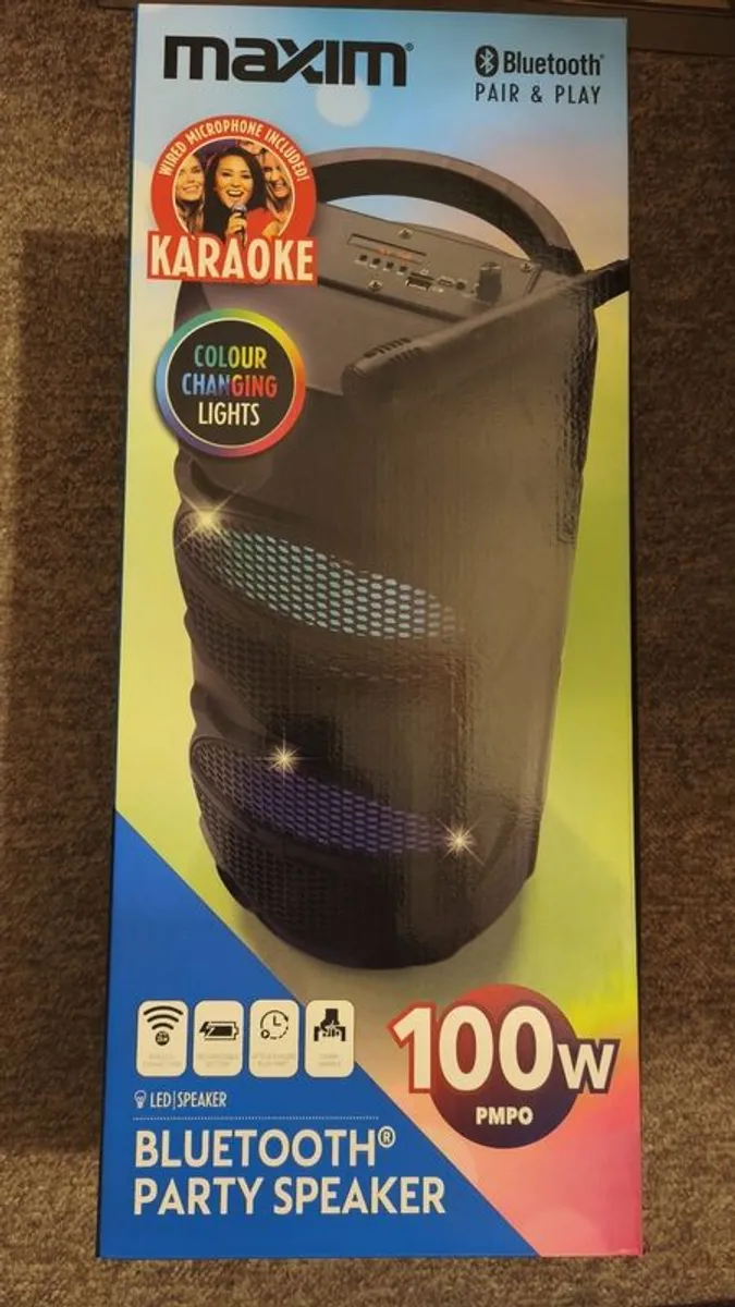 Bluetooth Party Speaker - Image 1
