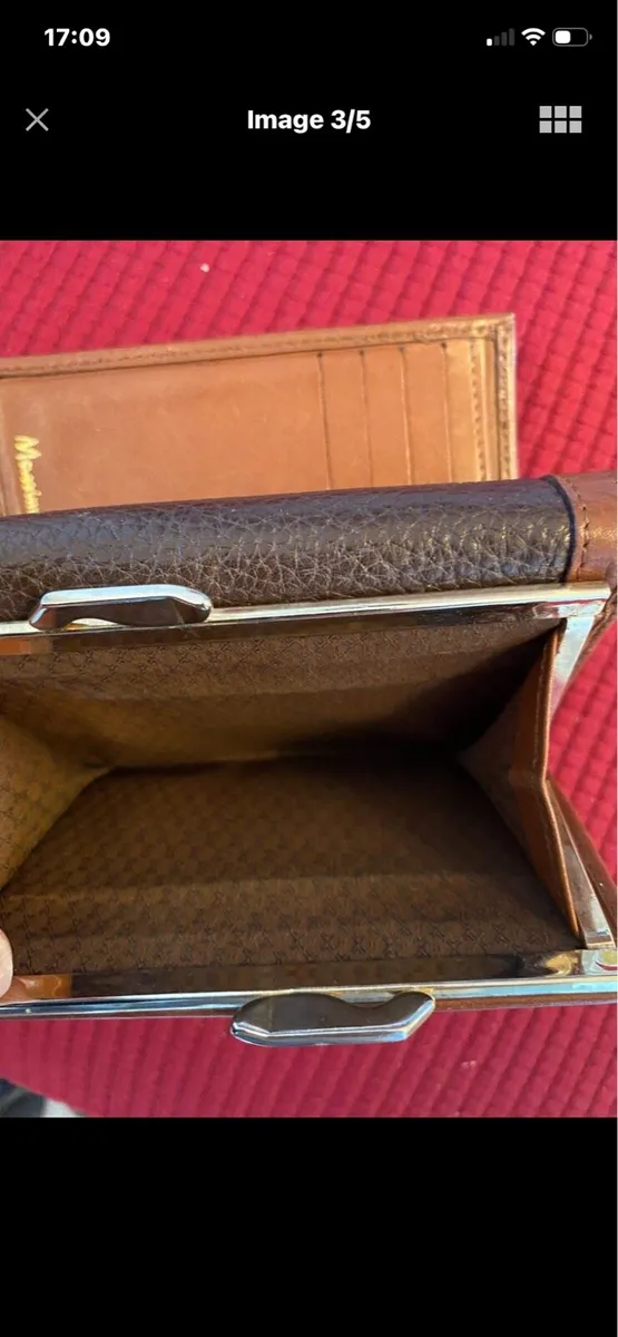 Massimo Dutti Leather Purse - Image 3