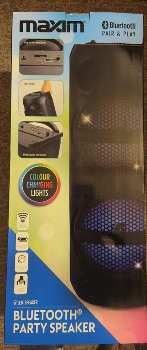 Bluetooth Party Speaker - Image 2