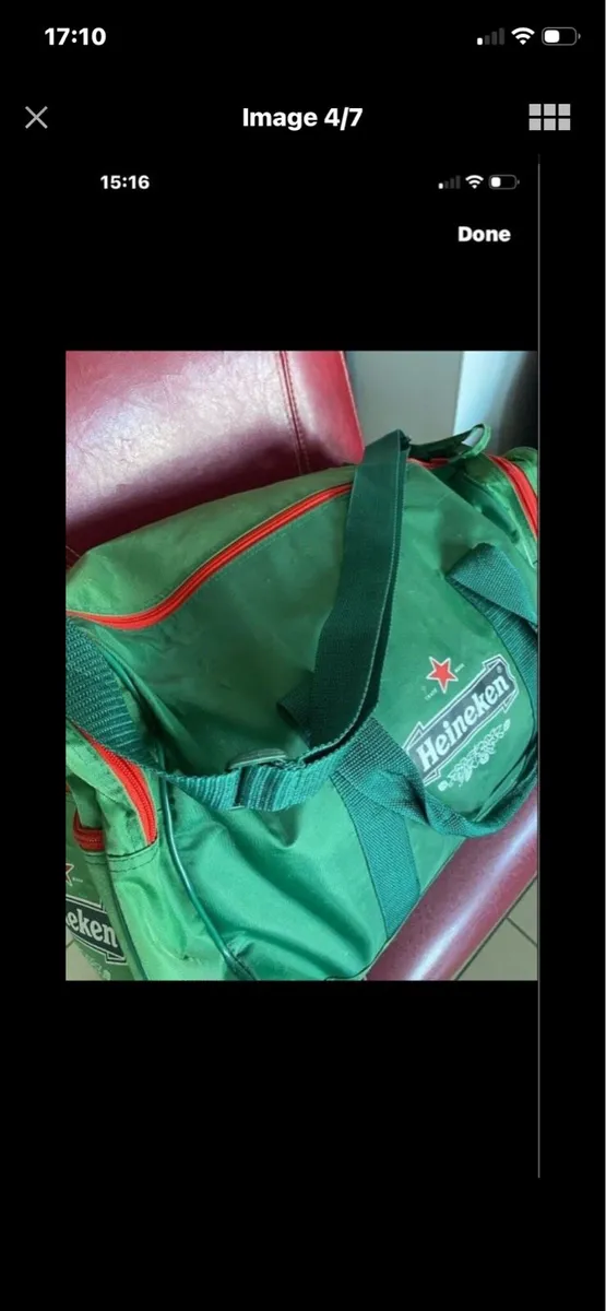 Large Heineken Sports/ Travel Bag - Image 4