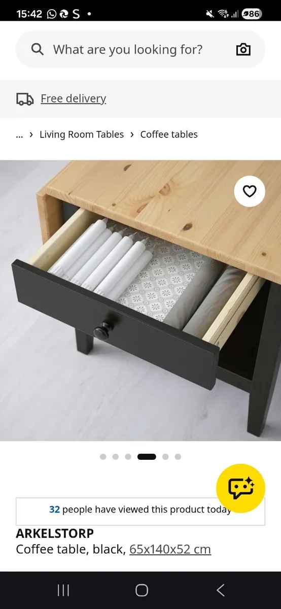 Ikea Coffee table - Image 2
