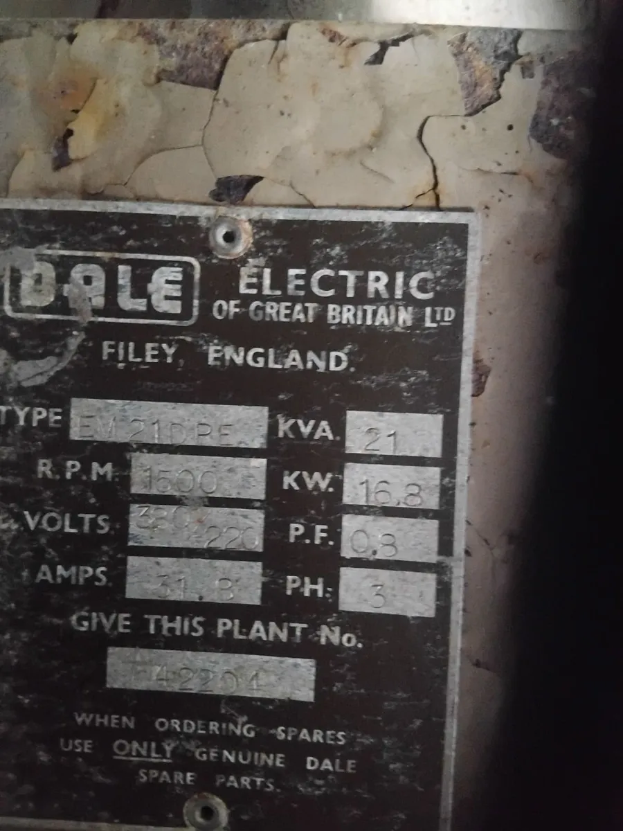 Generator 21kva - Image 2