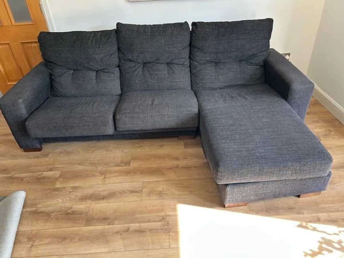 3 Seater Chaise Sofa - Image 1