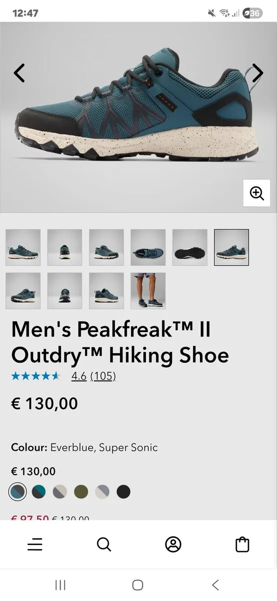 Columbia peakfreak hiking shoes - Image 1