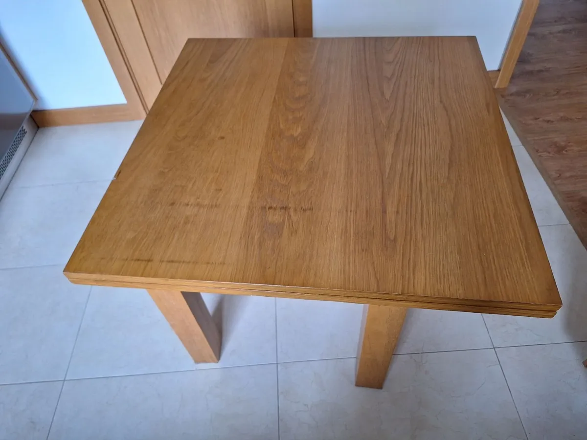 Extendable Folding Dining Table - Image 2