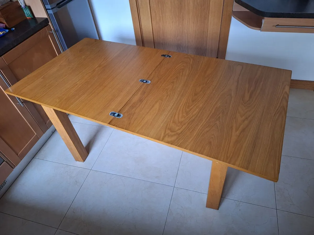 Extendable Folding Dining Table - Image 1