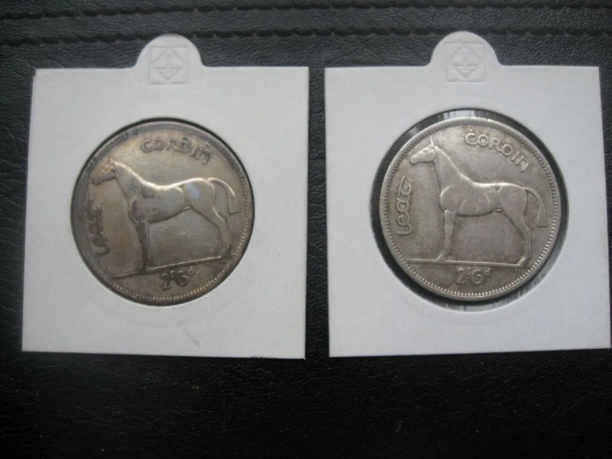 Irish Half Crowns 1940's - Various Prices - Image 3