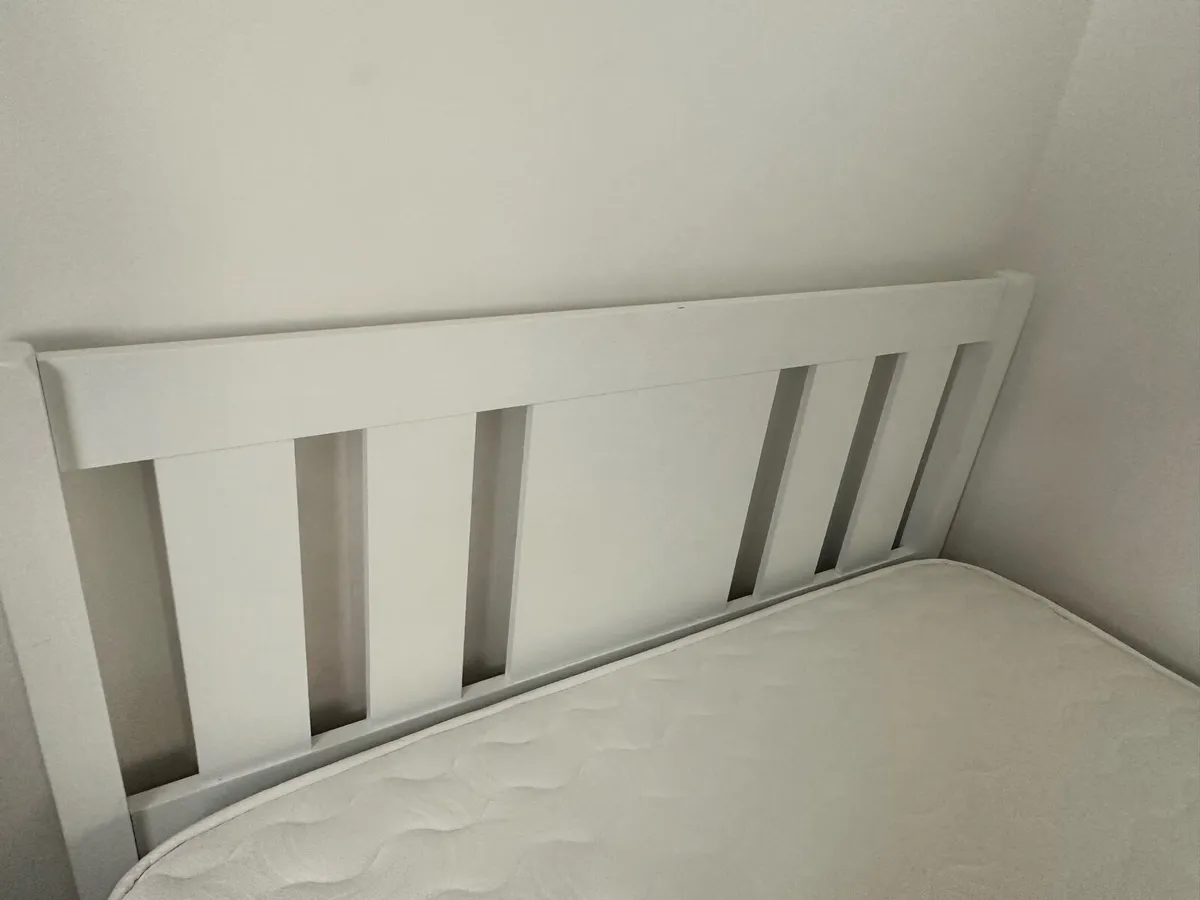 Double bed and mattress - great condition - Image 2