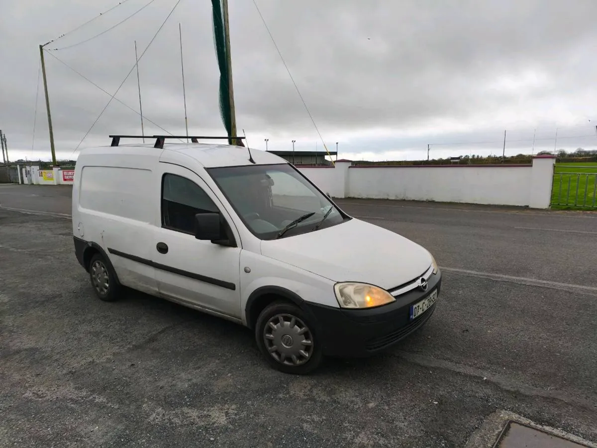 Trade in to clear ,, Opel combo ,,, taxed - Image 1