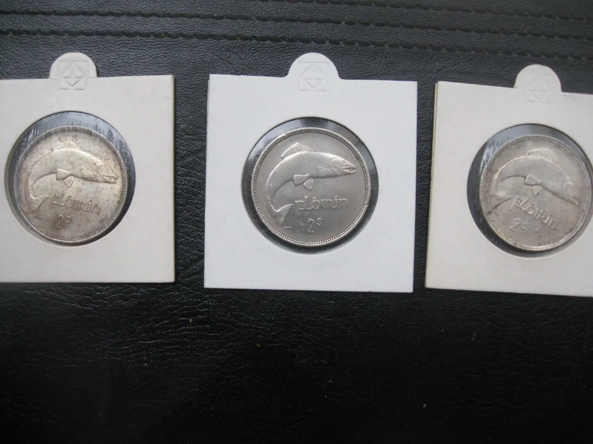 Irish Florin Coins - 1935 & 1939 - Image 4