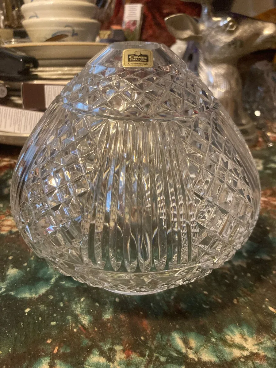 Cavan crystal lamp globe free postage - Image 1