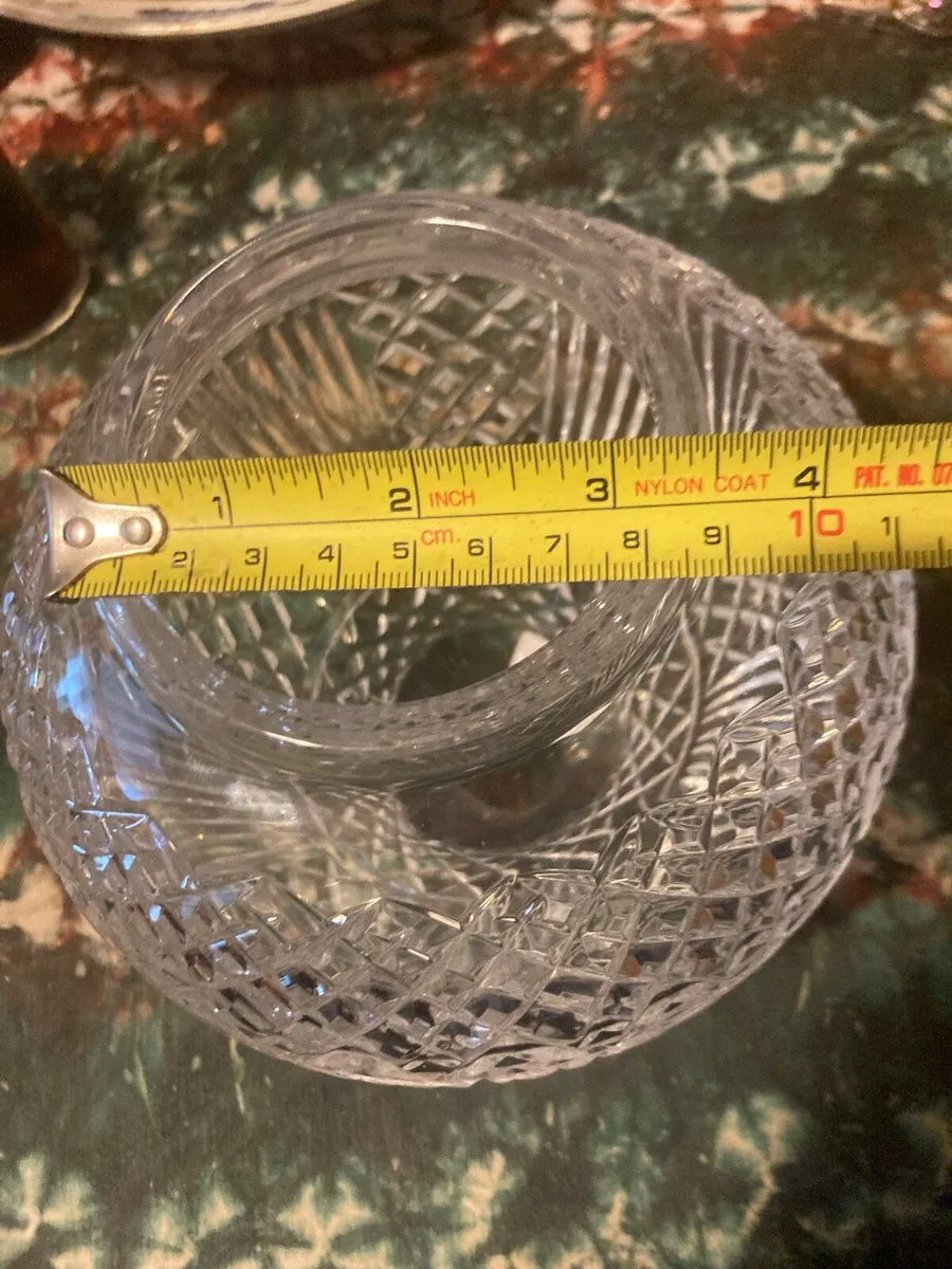 Cavan crystal lamp globe free postage - Image 3