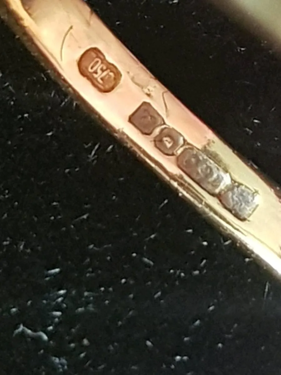 18ct gold diamond cluster ring - Image 3