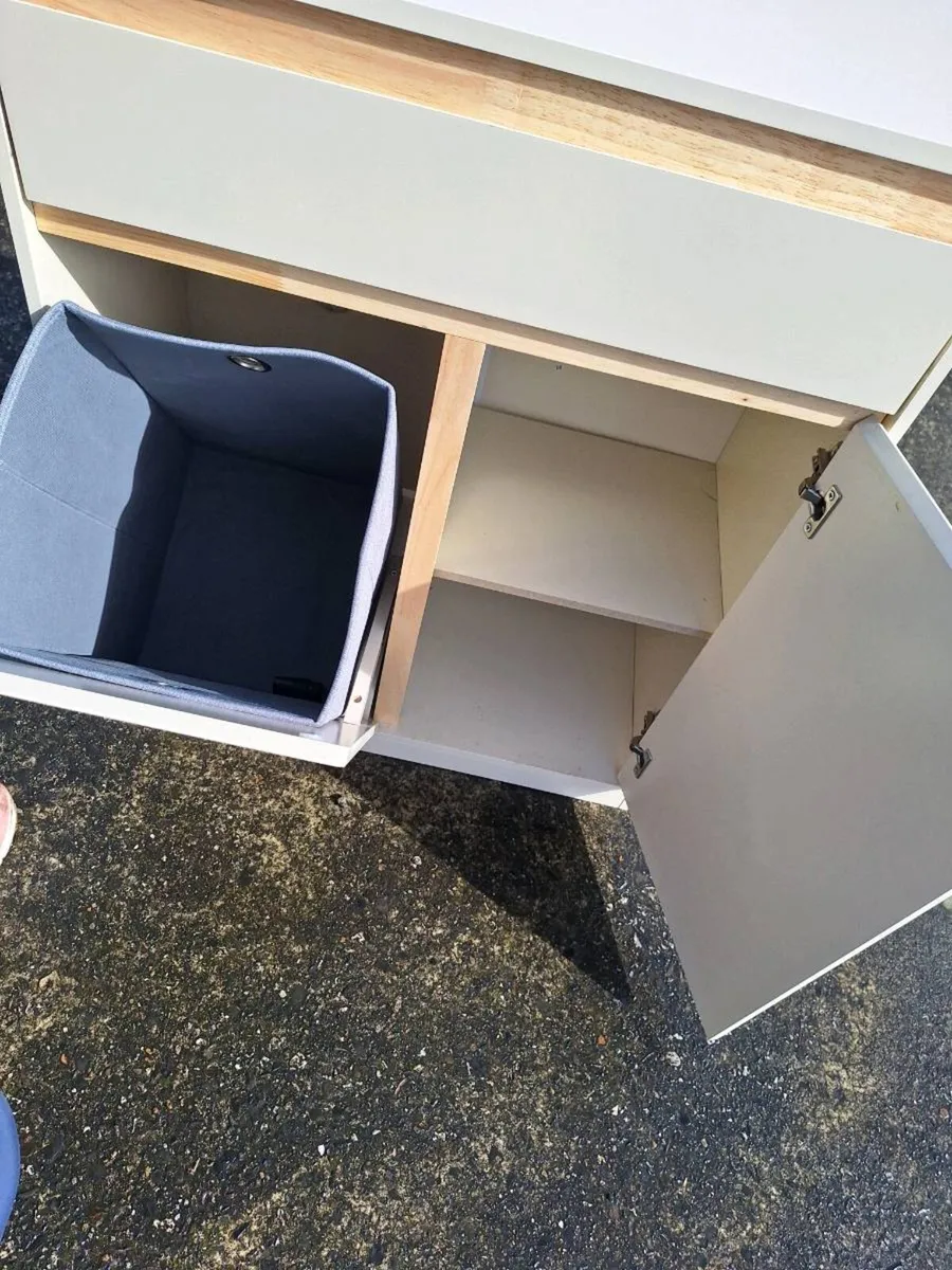 Lovely cream storage unit - Image 2