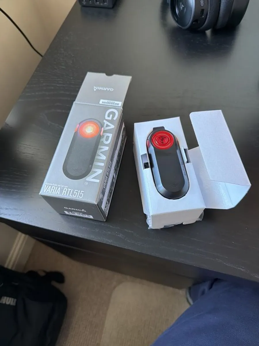 Garmin Varia RTL515 Rearview Radar & Tail Light | Boxed | Like New - Image 3