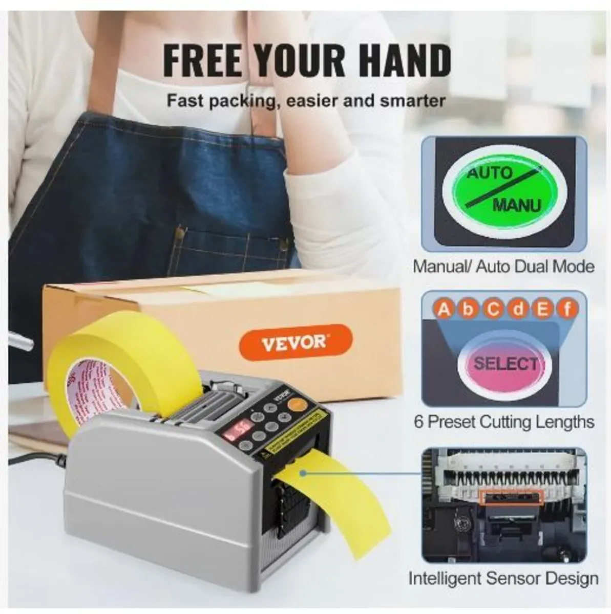 Zcut-9 Automatic Tape Dispenser Adhesive - Image 3