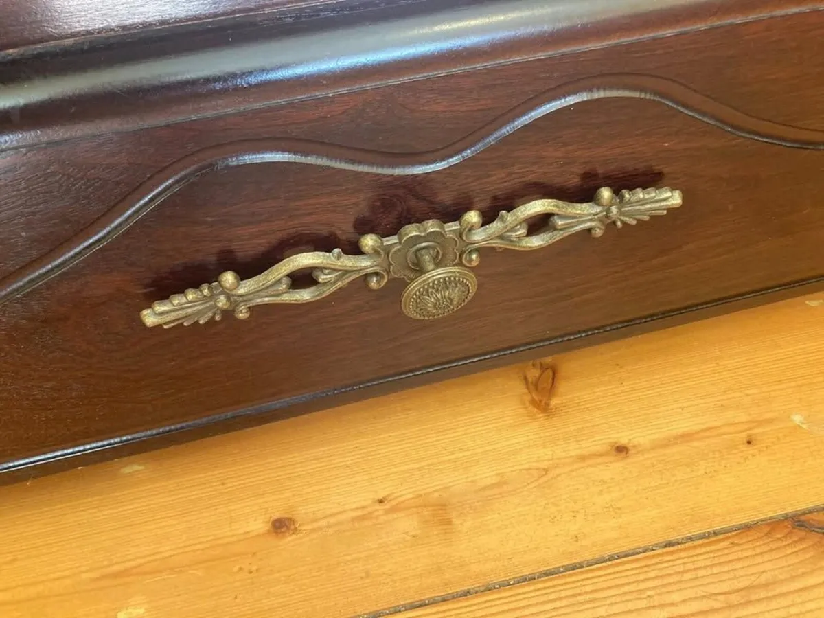 Rossmore Mahogany TV Unit / Storage Cabinet - Image 4