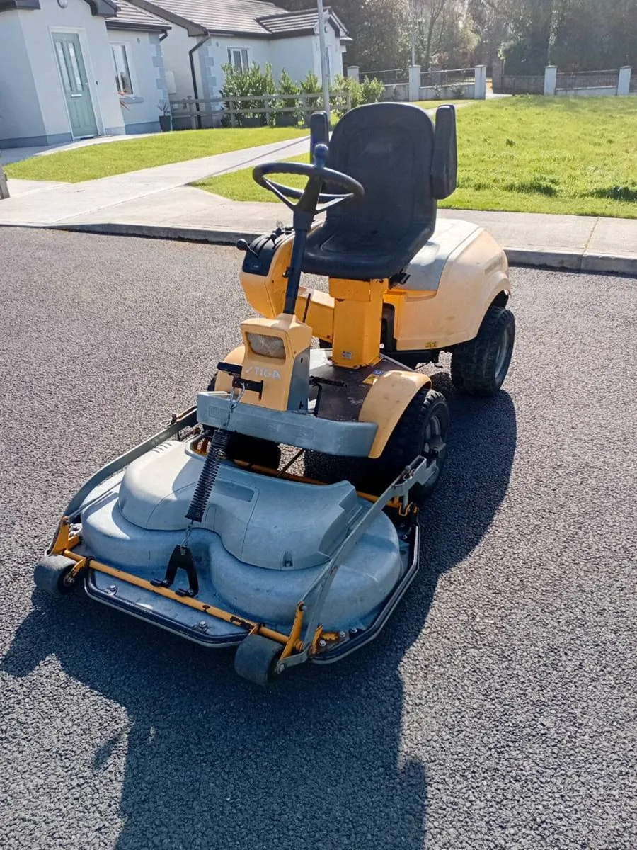 Ride on lawnmower galvanised deck - Image 3