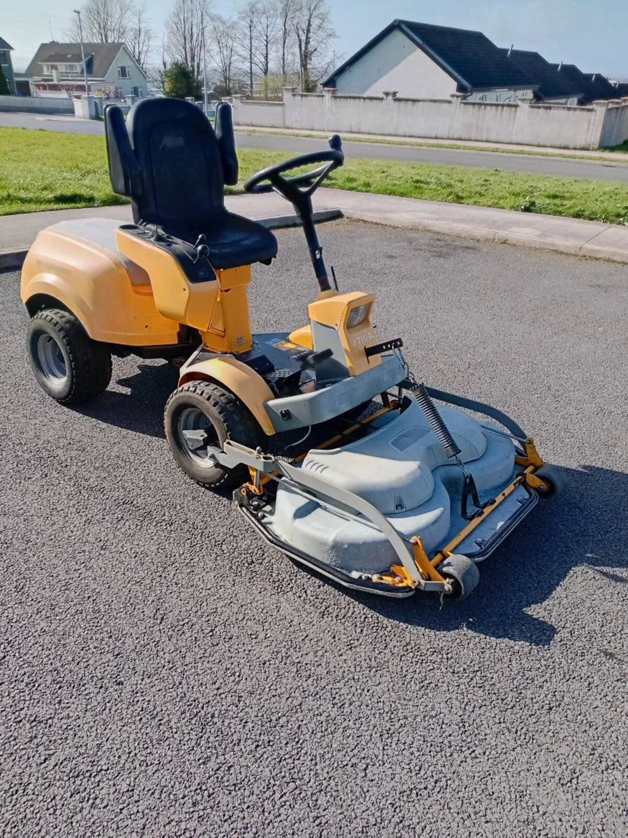 Ride on lawnmower galvanised deck - Image 4