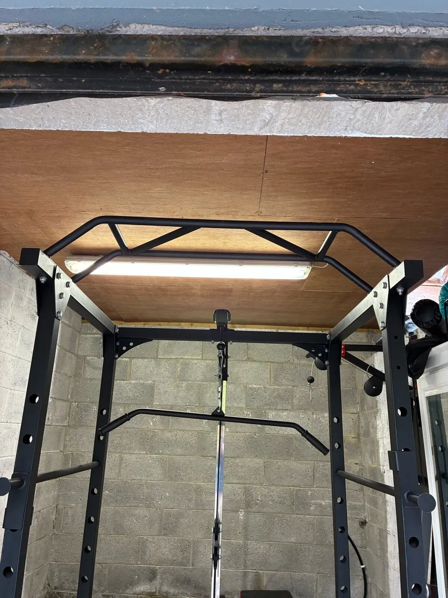 Multi Gym rack for squat and bench + pulley - Image 1