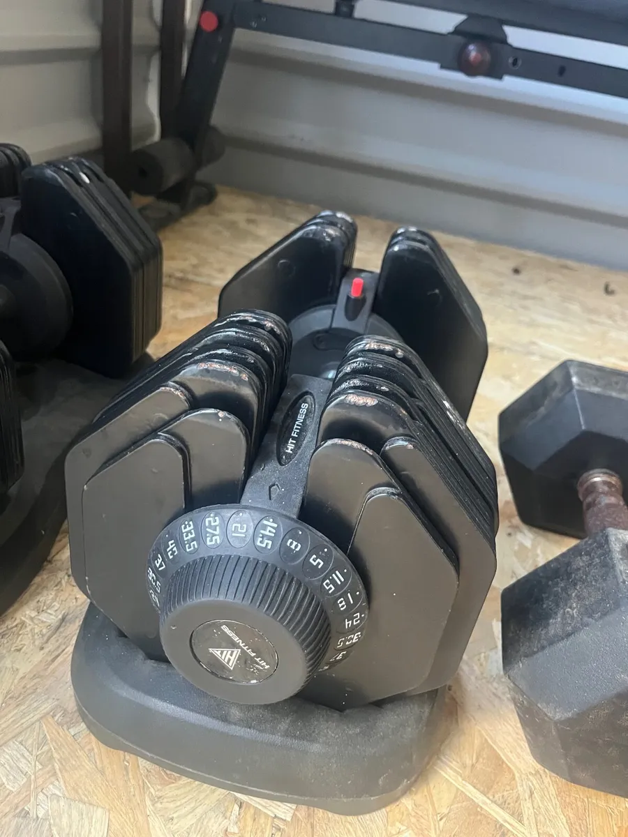 40 kg Adjustable Dumbbells - Image 2
