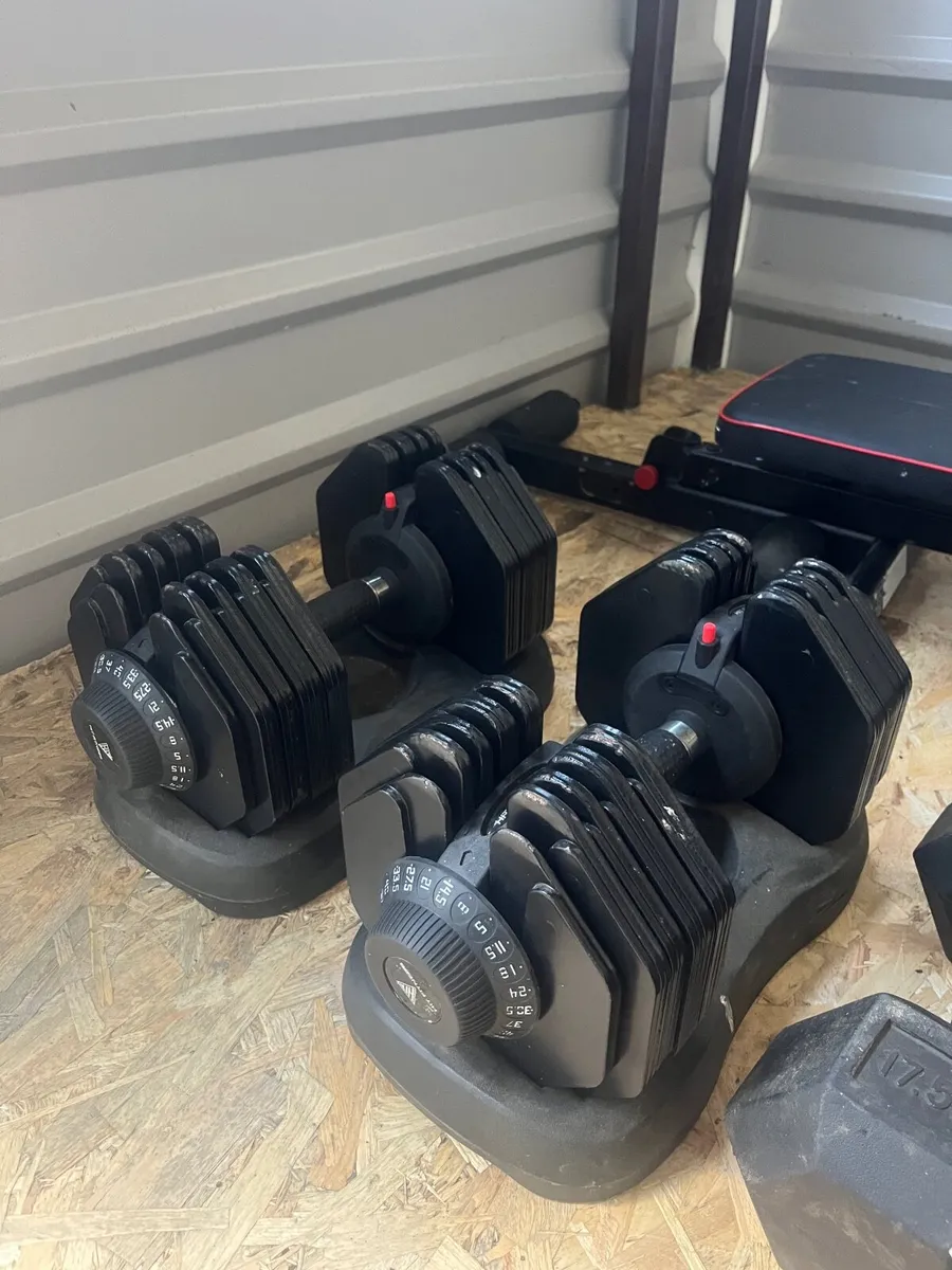 40 kg Adjustable Dumbbells - Image 1