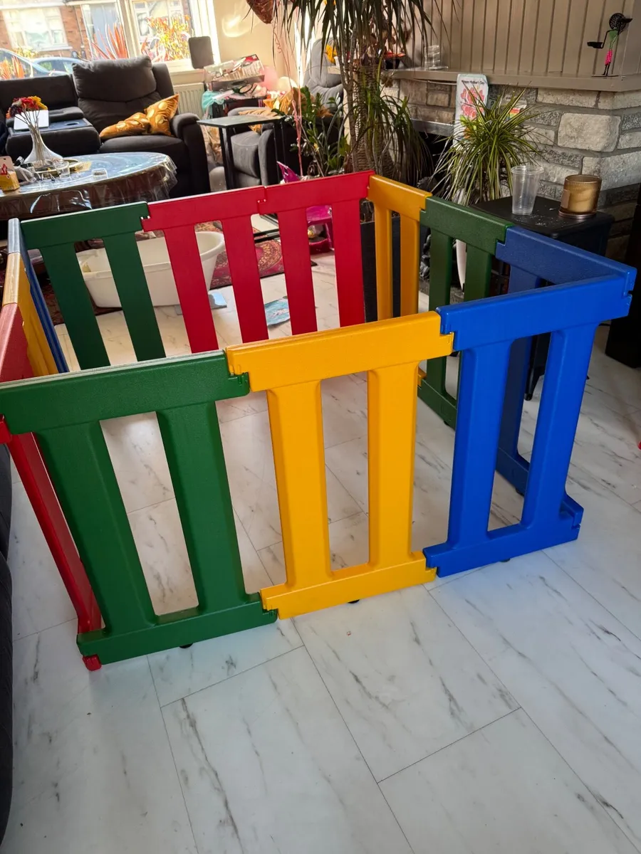 Toddler Playpen - Bright & Sturdy - Image 2