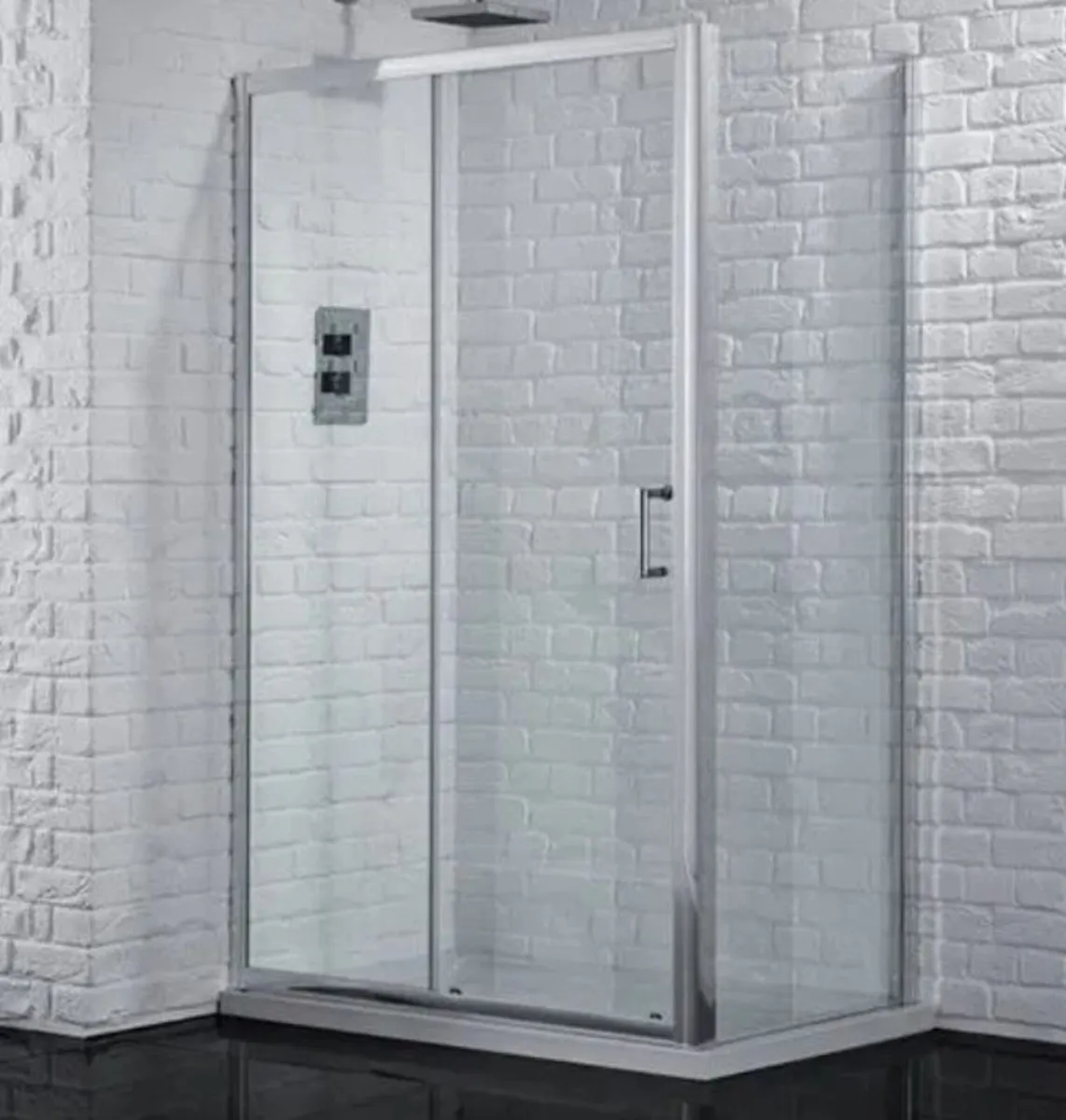 Bathshack - 1100x900 Slider Door & Side Panel Pack - Image 1