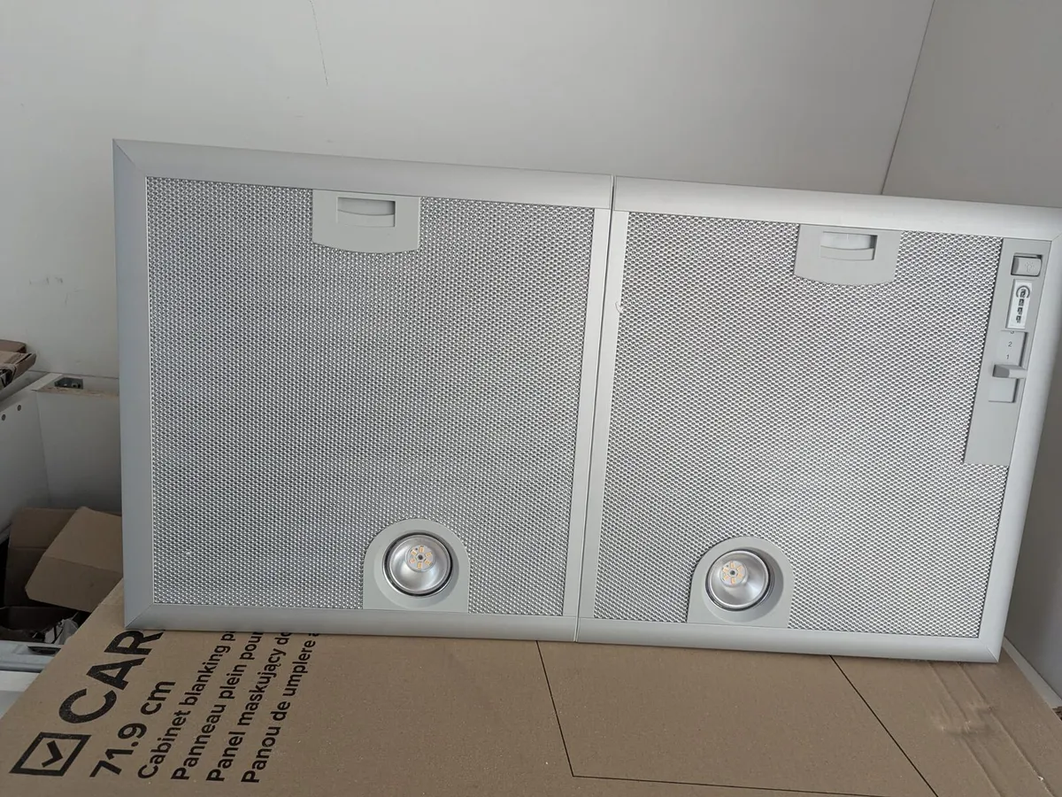 New Neff 75cm Built-In Canopy Cooker Hood - silver - Image 2