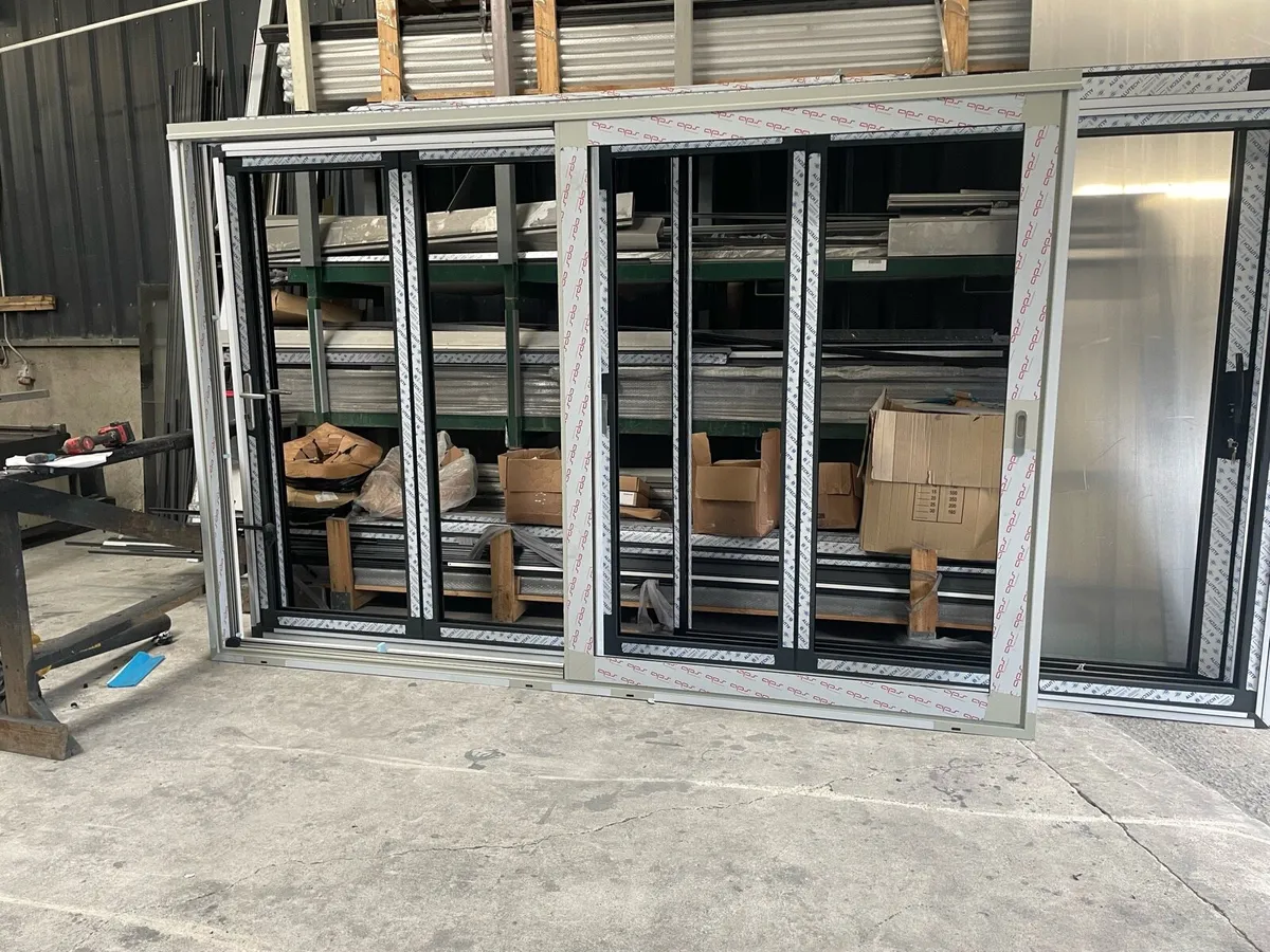 Lift and slide door pre-made