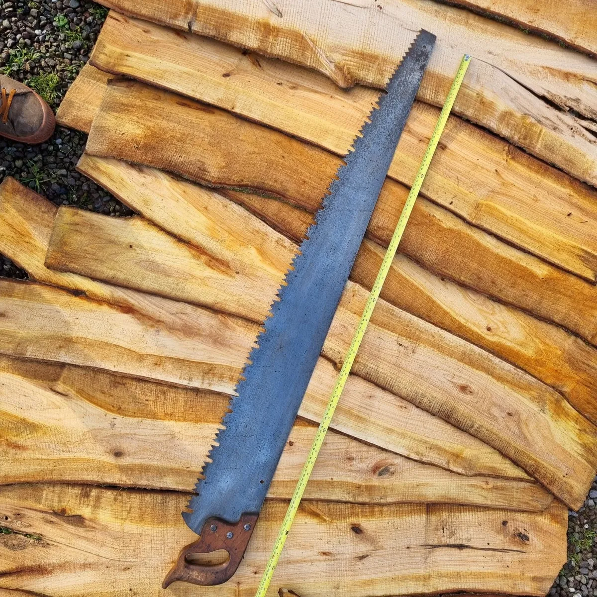 Vintage Crosscut Saw by W Tyzack Sons and Turner - Image 2