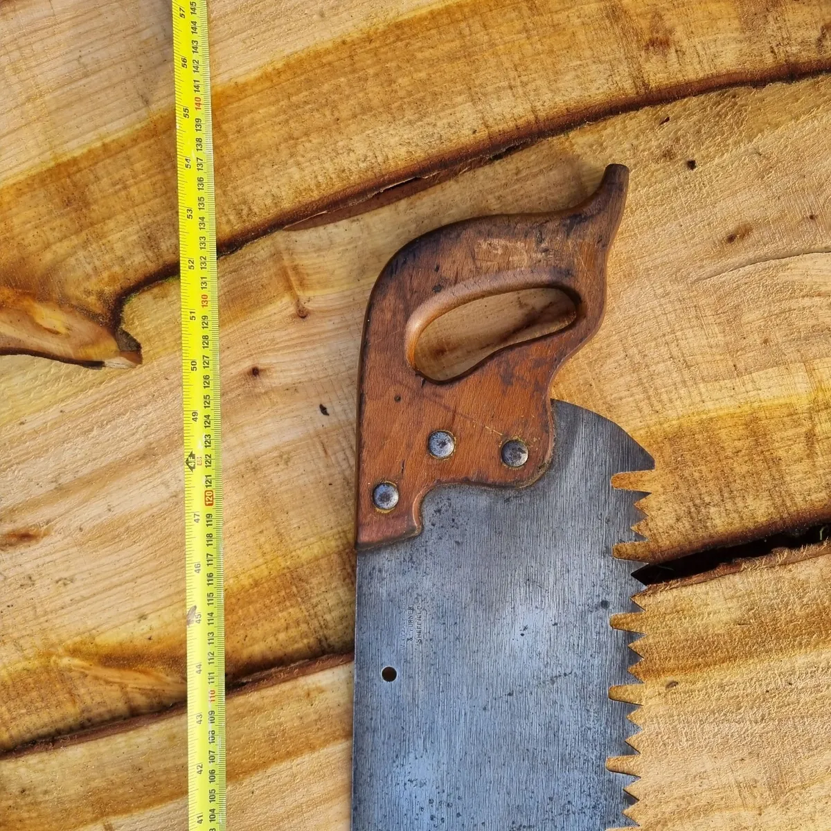 Vintage Crosscut Saw by W Tyzack Sons and Turner - Image 4