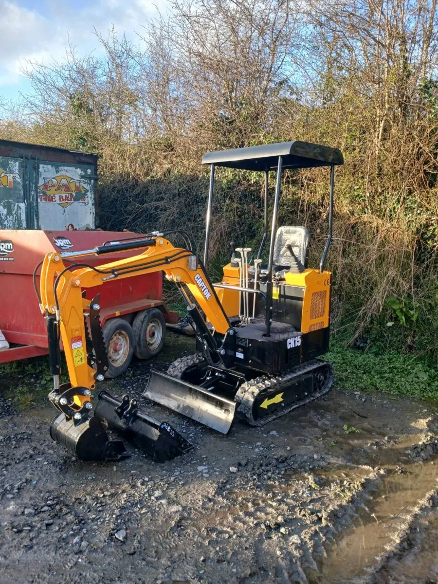 New 1.5ton jpc micro diggers - Image 3