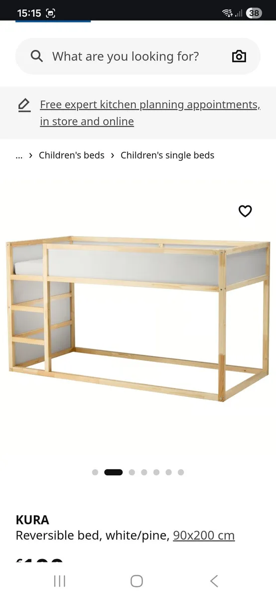 Ikea children bed - Image 3