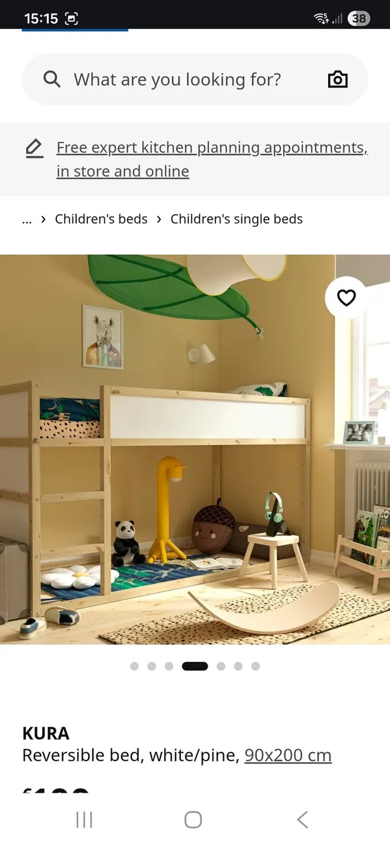Ikea children bed - Image 2