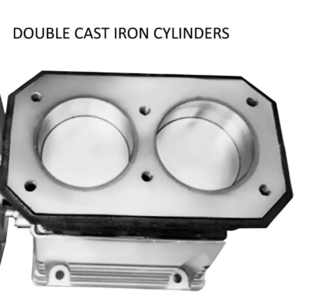 New Industrial Twin Cylinder Air Compressor Pump - Image 4