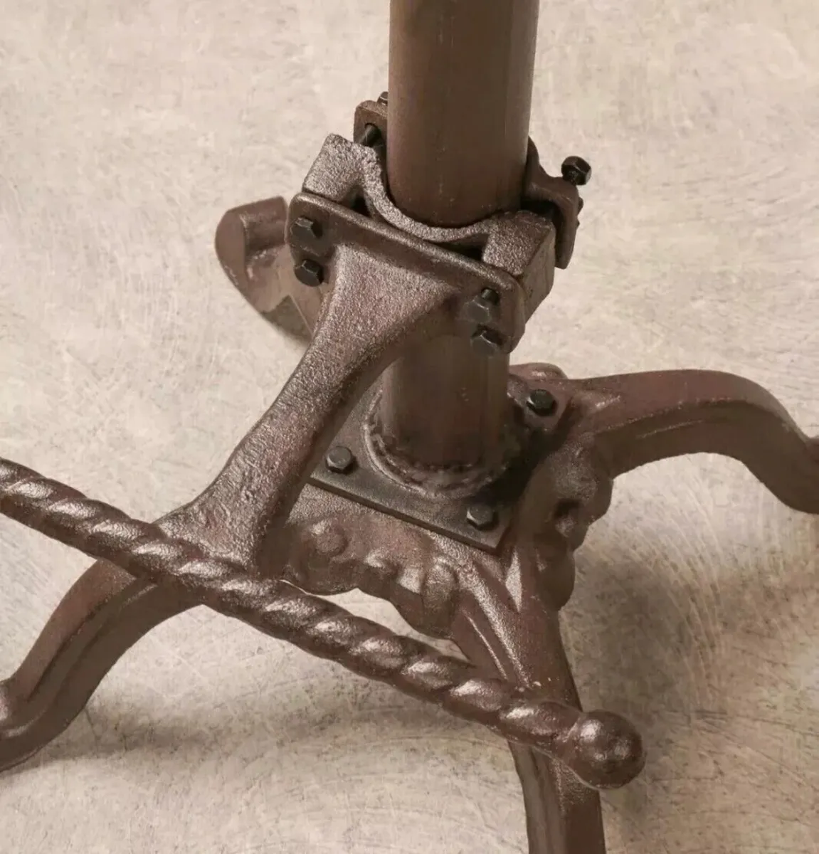 NEW Cast Iron Tractor Style Kitchen Bar Stool - Image 4