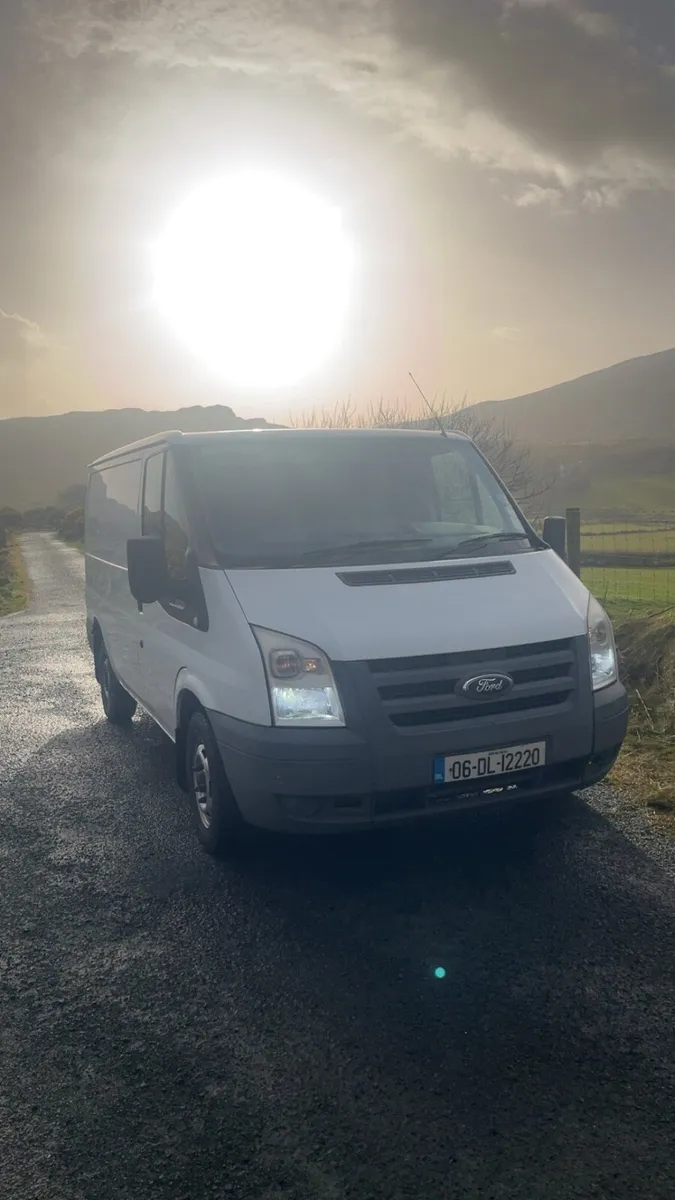 2006 transit and 4x8 tuff trailer - Image 1