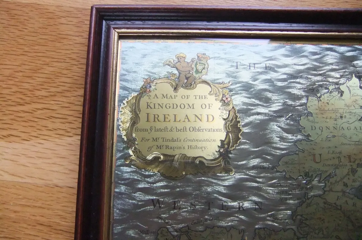 Map Kingdom of Ireland from Mr. Tindal's - Image 3