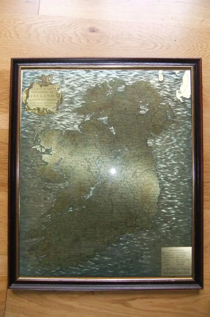 Map Kingdom of Ireland from Mr. Tindal's - Image 4