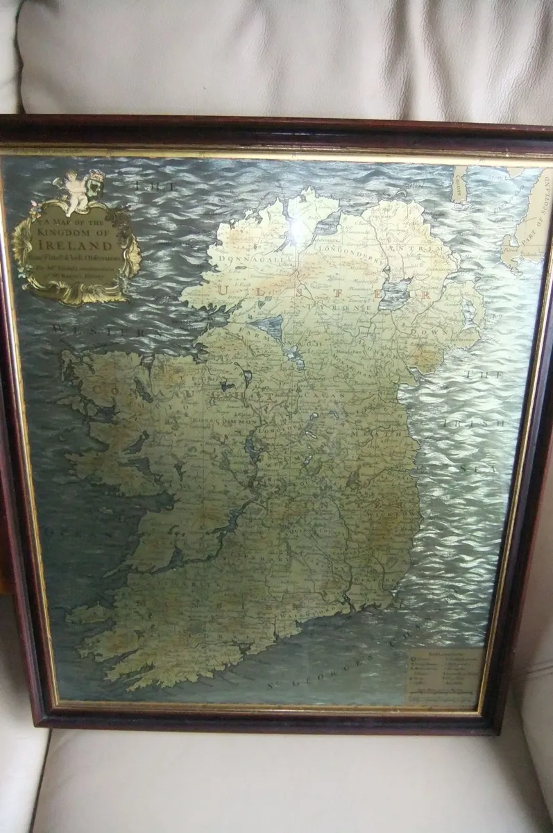 Map Kingdom of Ireland from Mr. Tindal's - Image 1