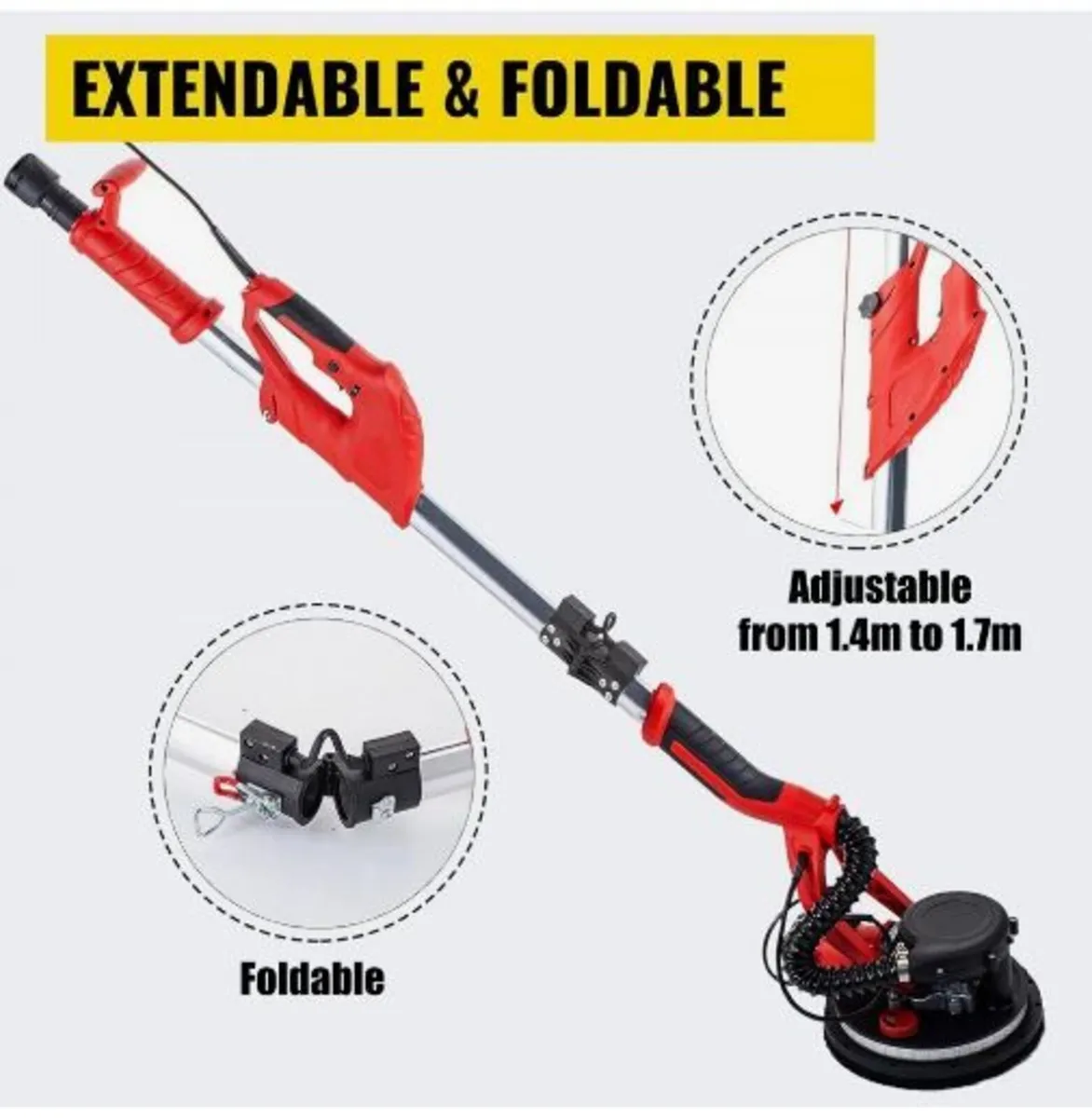 Drywall Sander 750W, Electric Drywall Sander - Image 4