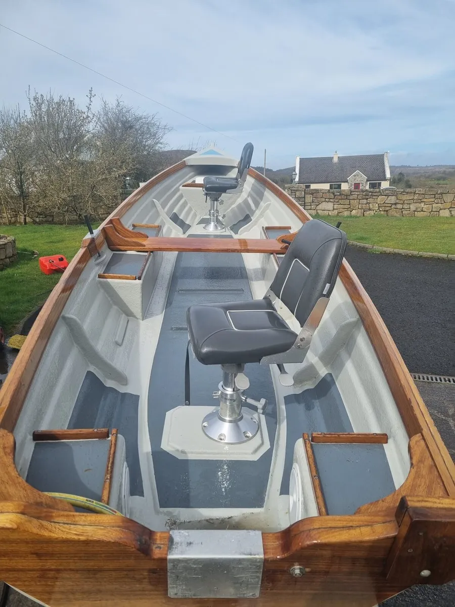 18ft Ganly Boat with trailer - Image 1