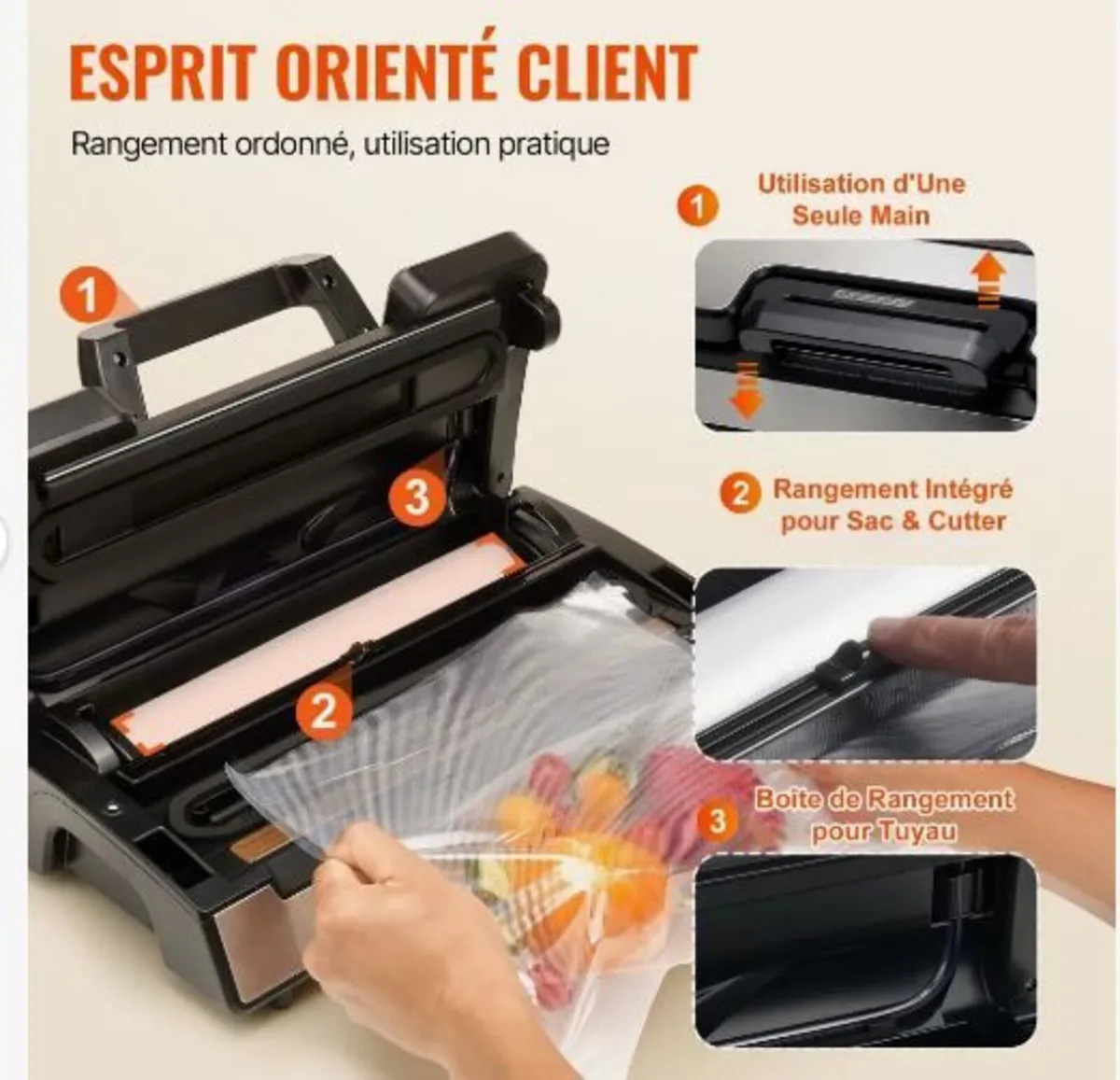 Vacuum Sealer Machine Food Preservation - Image 4